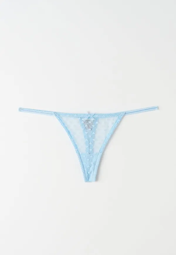 Fiona lace thong