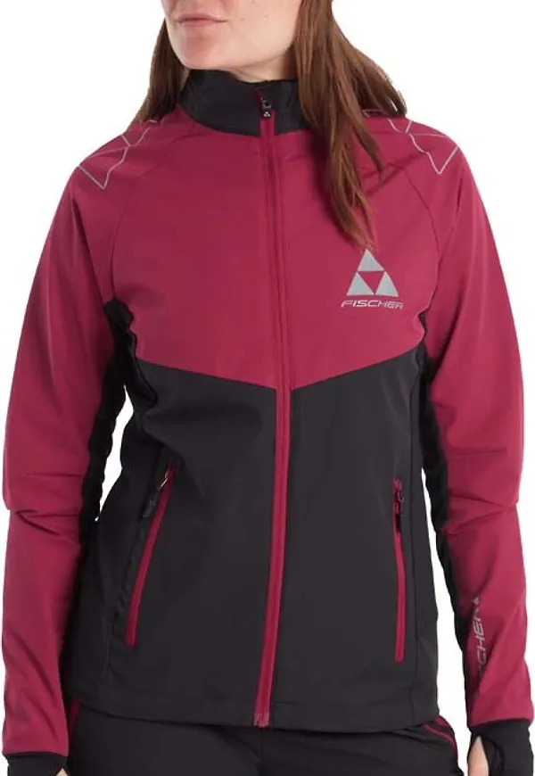 Fischer Women's Mora Speed Jacket Pink Mullberry