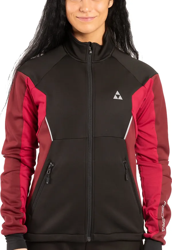 Fischer Women's Vemdalen Pro Jacket Burgundy