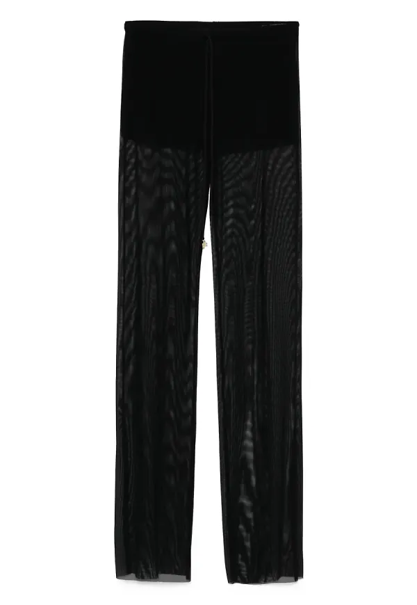 Fisico byxor i mesh - Svart