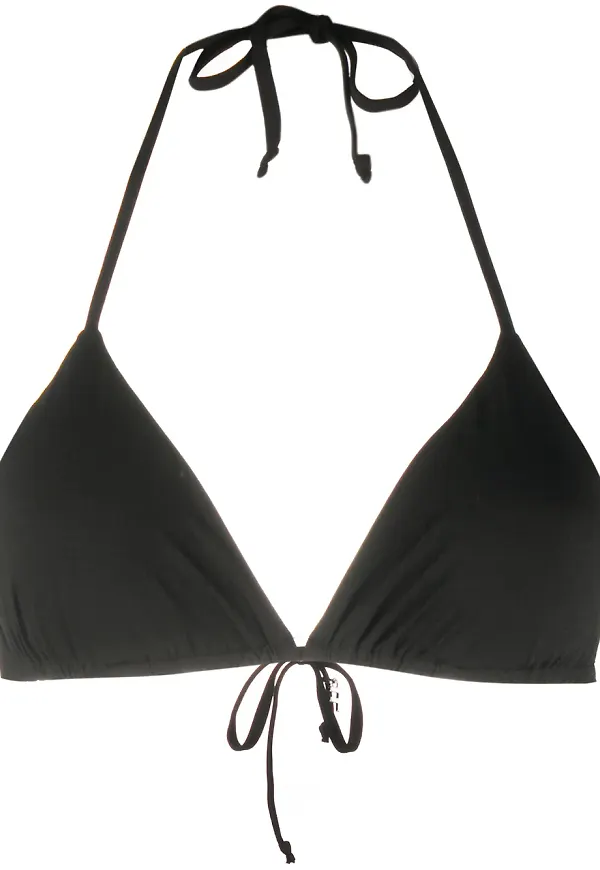 Fisico trekantsformad bikini - Svart