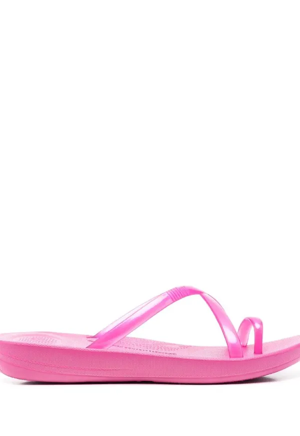 FitFlop flip-flops med korsremmar - Rosa
