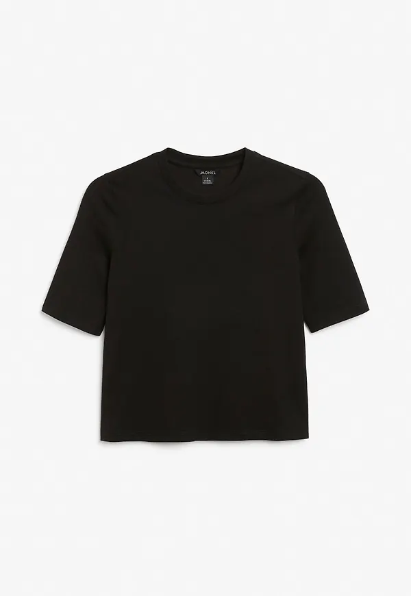 Fitted t-shirt - Black