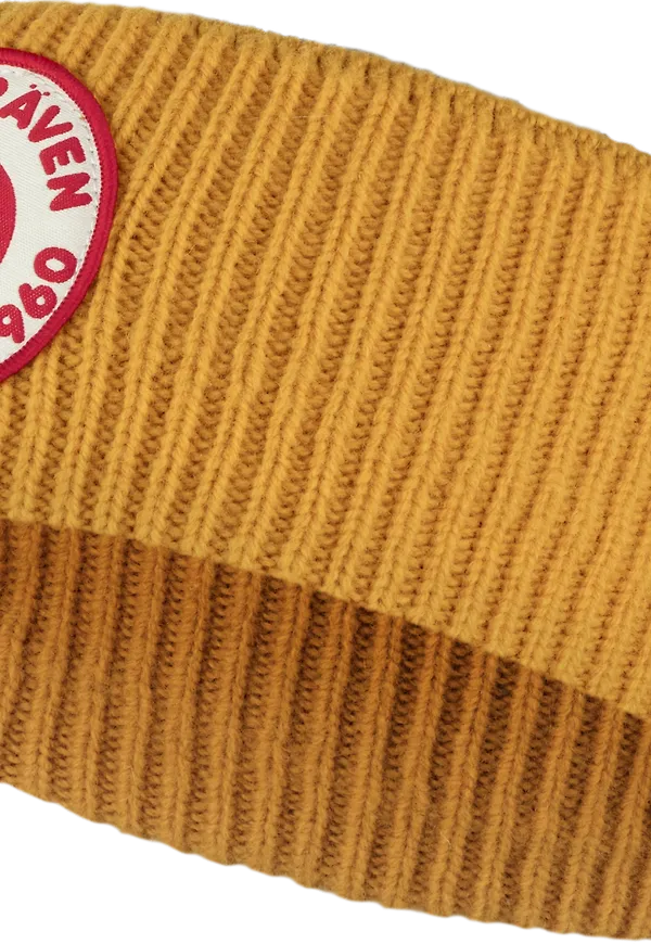 Fjällräven 1960 Logo Headband Mustard Yellow