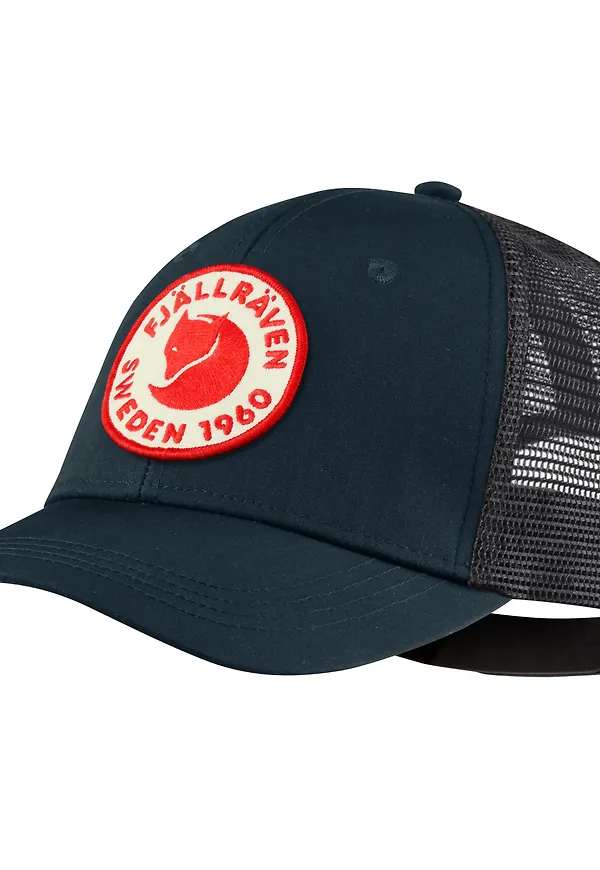 Fjällräven 1960 Logo Långtradarkeps Dark Navy