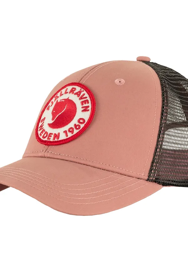 Fjällräven 1960 Logo Långtradarkeps Dusty Rose
