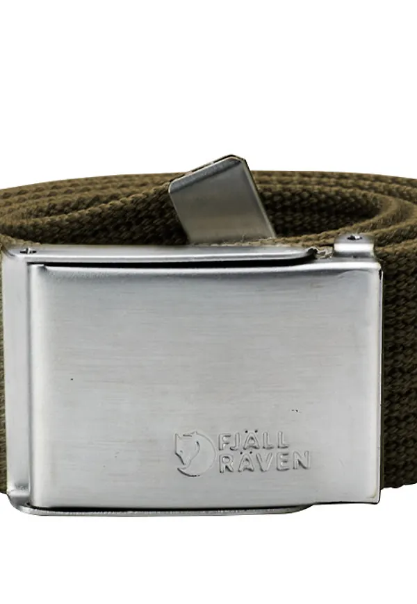 Fjällräven Canvas Belt Dark Olive