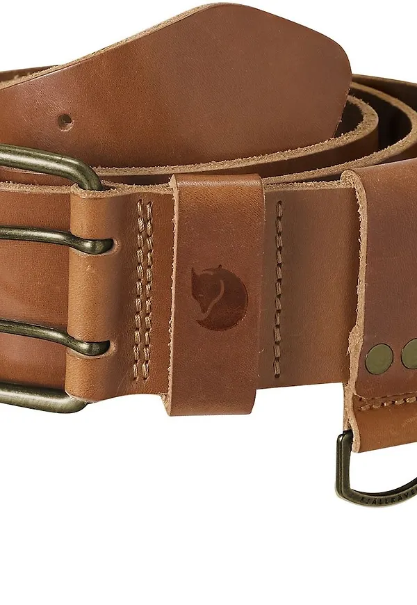 Fjällräven Equipment Belt Leather Cognac