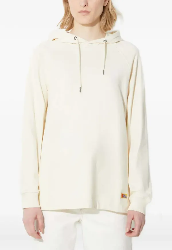Fjällräven hoodie - Vit
