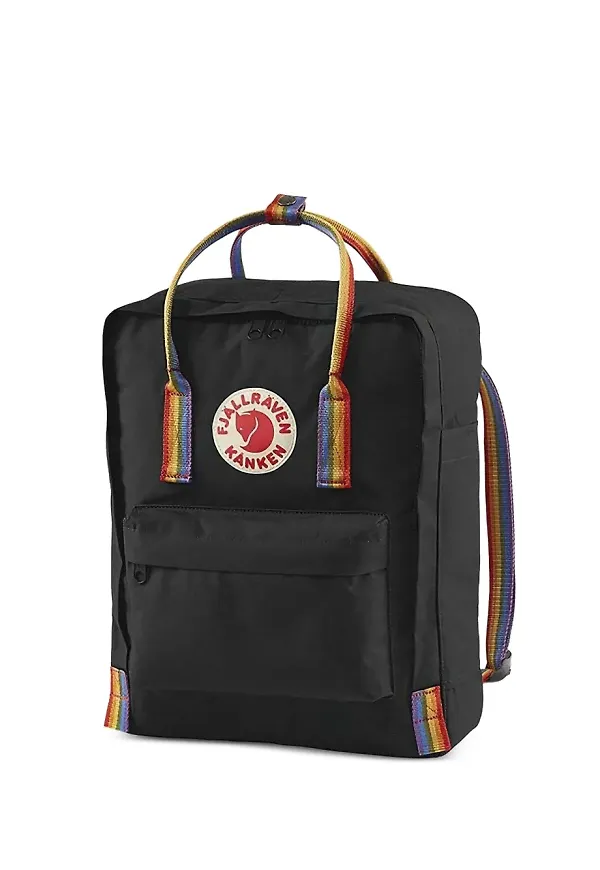 Fjällräven Kånken Rainbow ryggsäck - Svart
