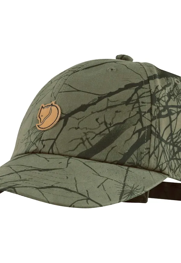 Fjällräven Lappland Camo Cap Dark Olive Camo