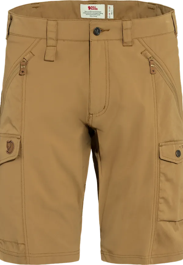Fjällräven Men's Abisko Shorts Buckwheat Brown