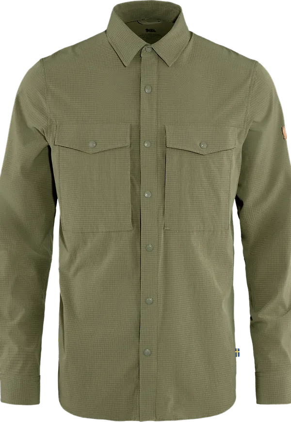 Fjällräven Men's Abisko Trekking Shirt Light Olive