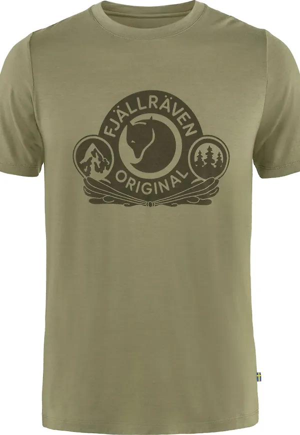Fjällräven Men's Abisko Wool Classic SS Light Olive