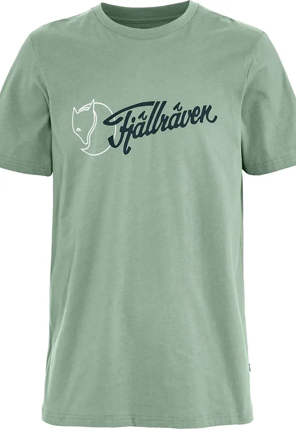 Fjällräven Men's Archive Logo T-Shirt Misty Green