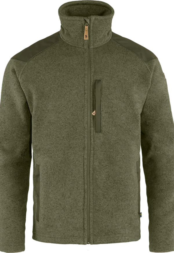 Fjällräven Men's Buck Fleece Laurel Green-Deep Forest