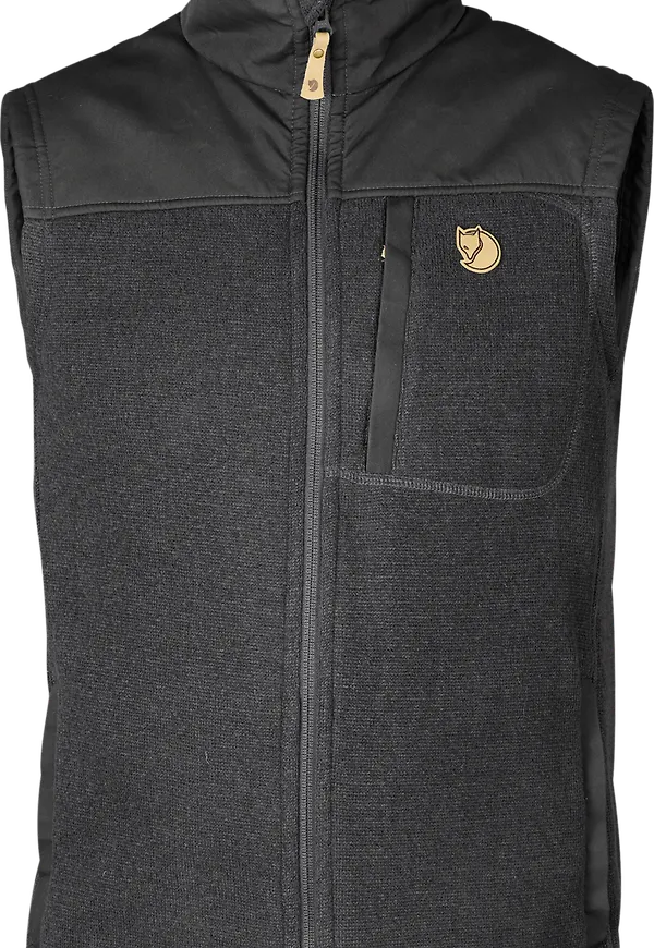 Fjällräven Men's Buck Fleece Vest Graphite