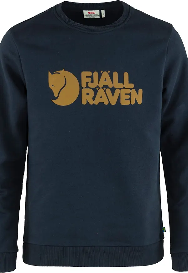 Fjällräven Men's Fjällräven Logo Sweater Dark Navy
