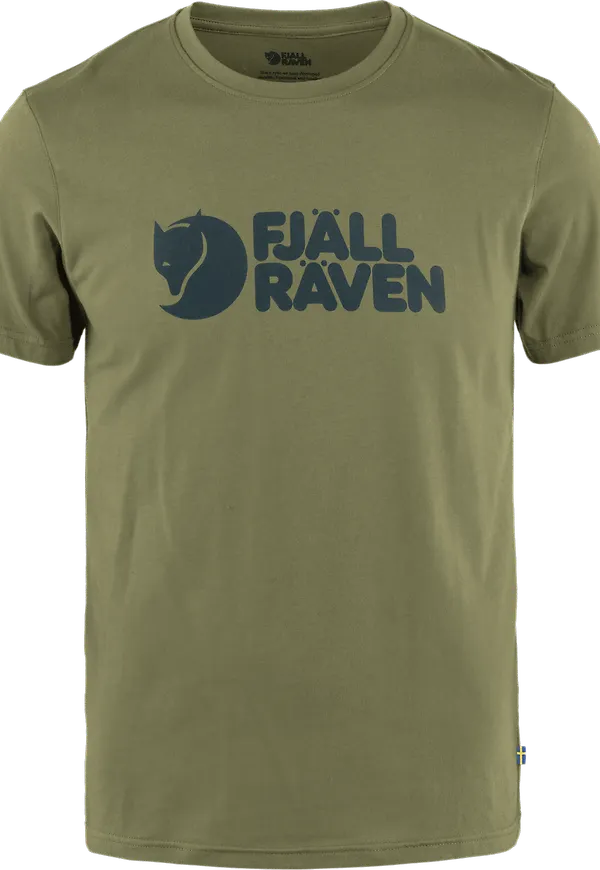 Fjällräven Men's Fjällräven Logo T-shirt Caper Green