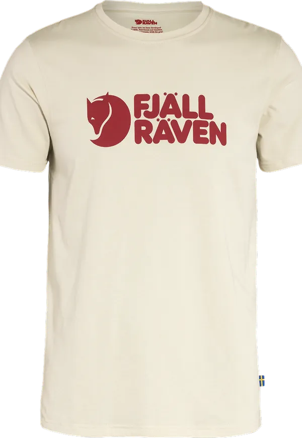 Fjällräven Men's Fjällräven Logo T-shirt Chalk White