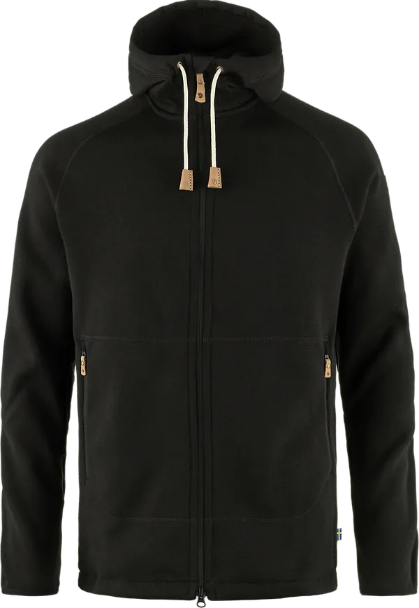 Fjällräven Men's Övik Fleece Hoodie Black
