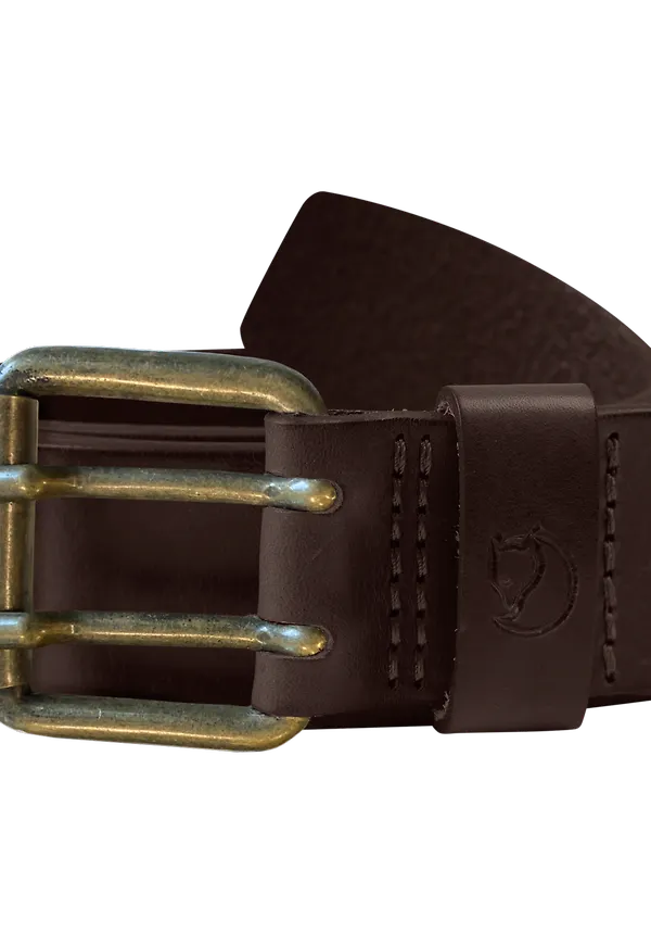 Fjällräven Singi Two-Pin Belt Leather Brown