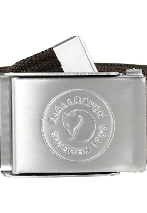 Fjällräven Unisex 1960 Logo Belt Dark Olive