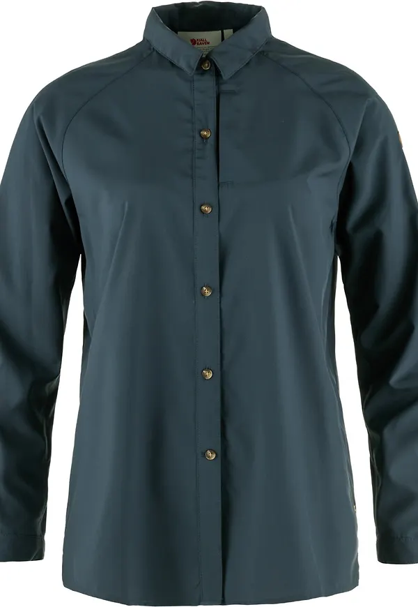 Fjällräven Women's Abisko Hike Shirt Navy