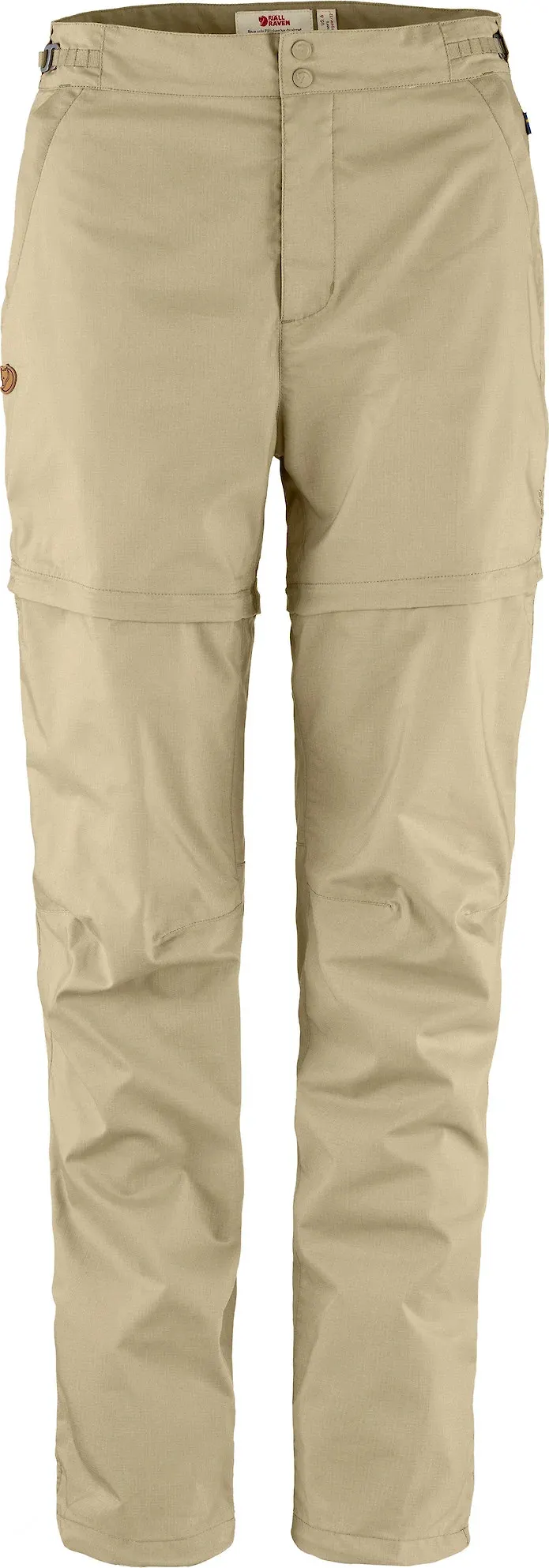 Fjällräven Women's Abisko Hike Zip-Off Trousers Fossil