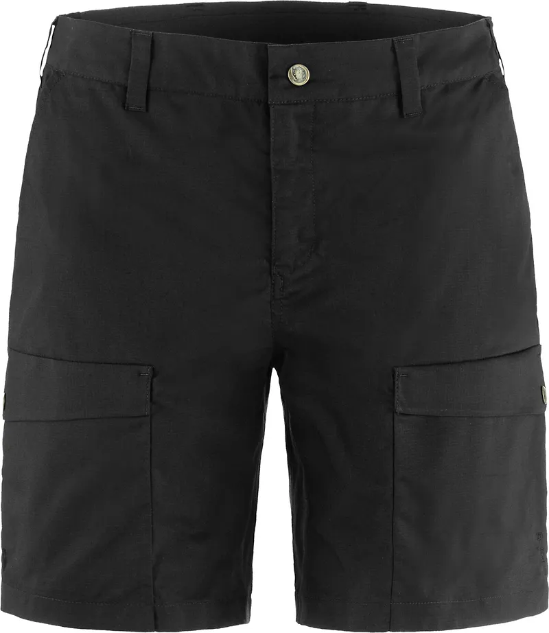Fjällräven Women's Abisko Hybrid Trail Shorts Black
