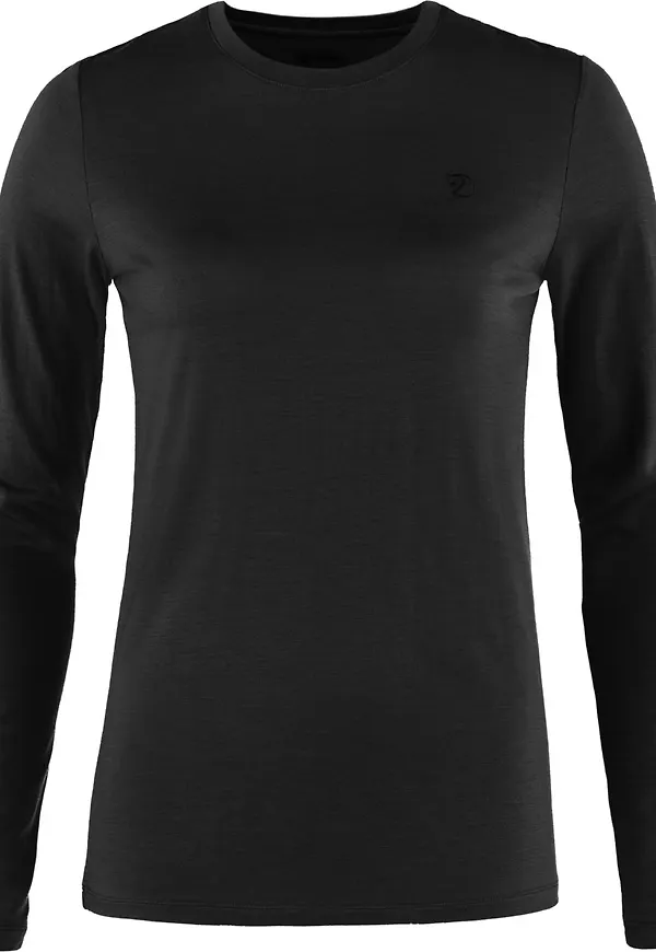Fjällräven Women's Abisko Wool Ls Black