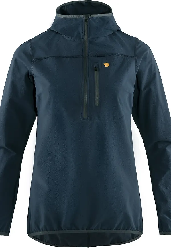 Fjällräven Women's Bergtagen Stretch Half Zip Mountain Blue