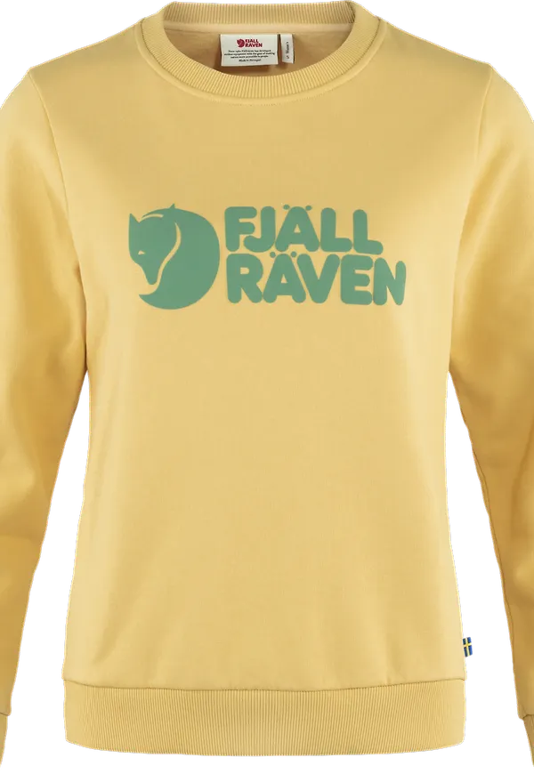Fjällräven Women's Fjällräven Logo Sweater Mais Yellow