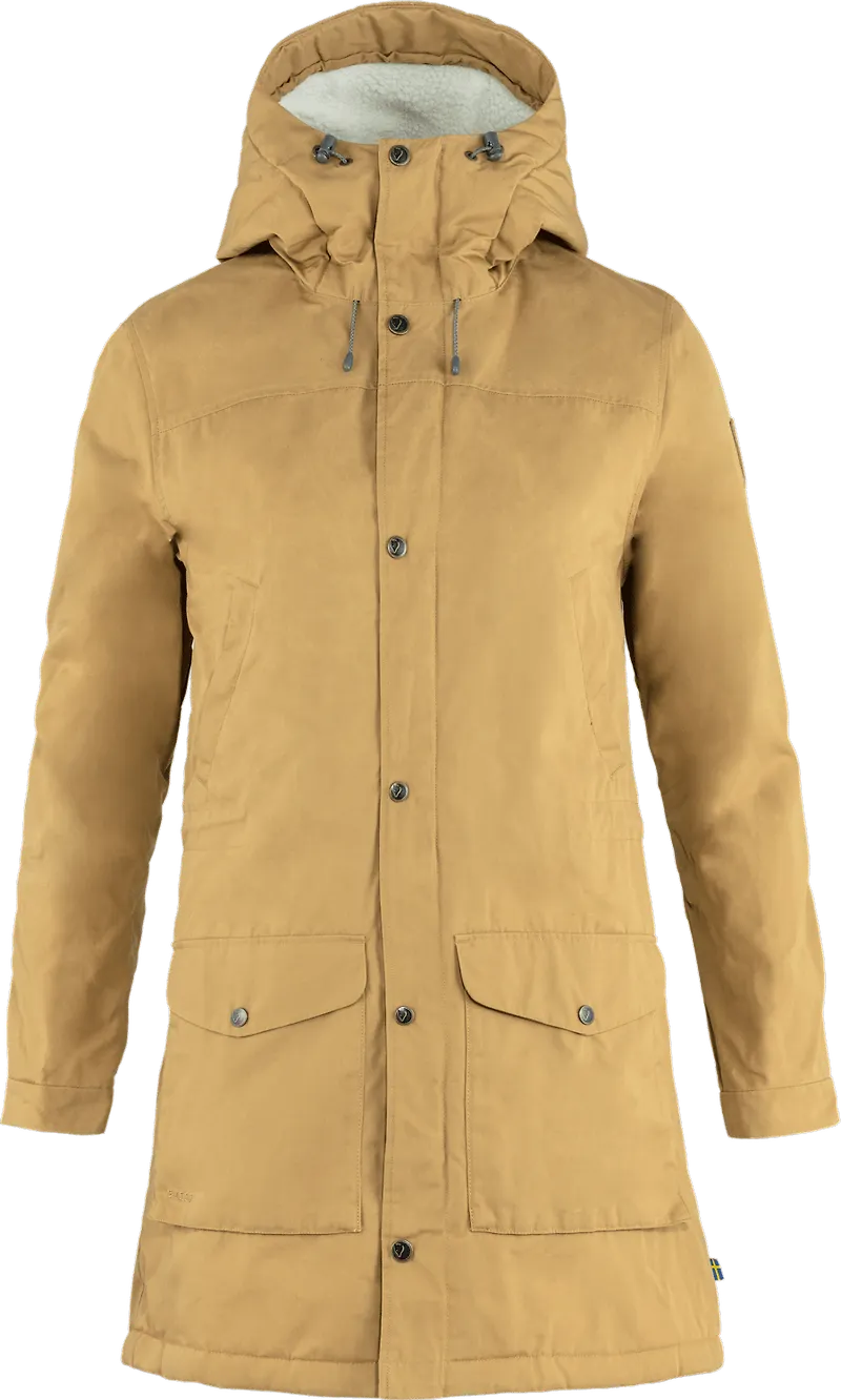 Fjällräven Women's Greenland Winter Parka Buckwheat Brown