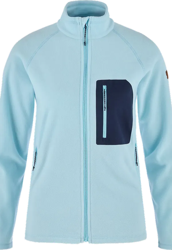 Fjällräven Women's Kaipak Fleece Breeze Blue/Navy