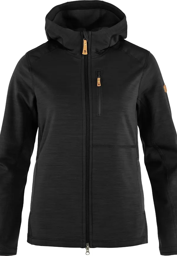 Fjällräven Women's Keb Fleece Hoodie Black