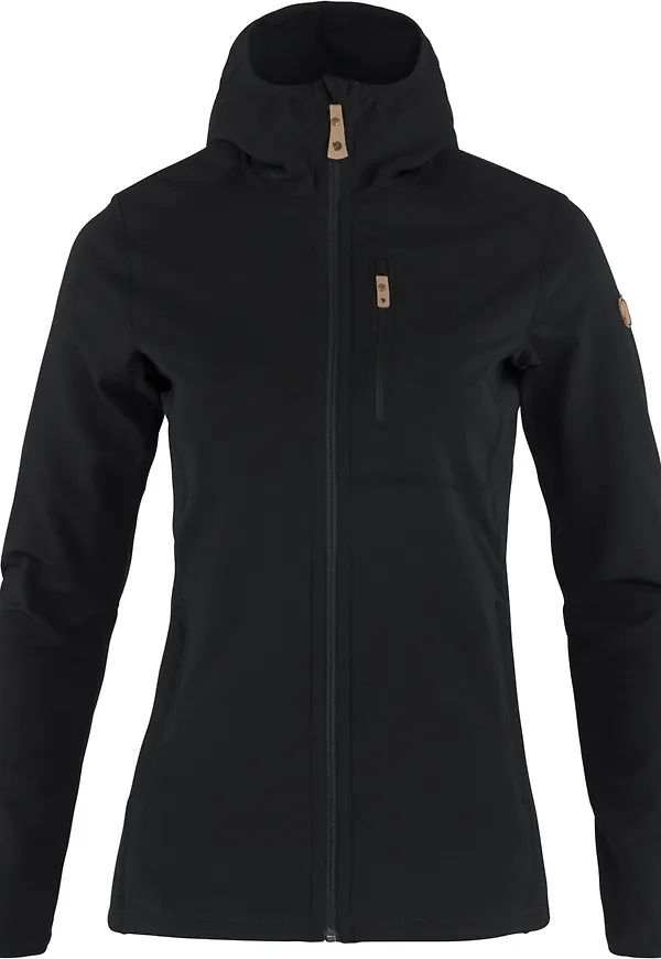 Fjällräven Women's Keb Fleece Hoodie Black