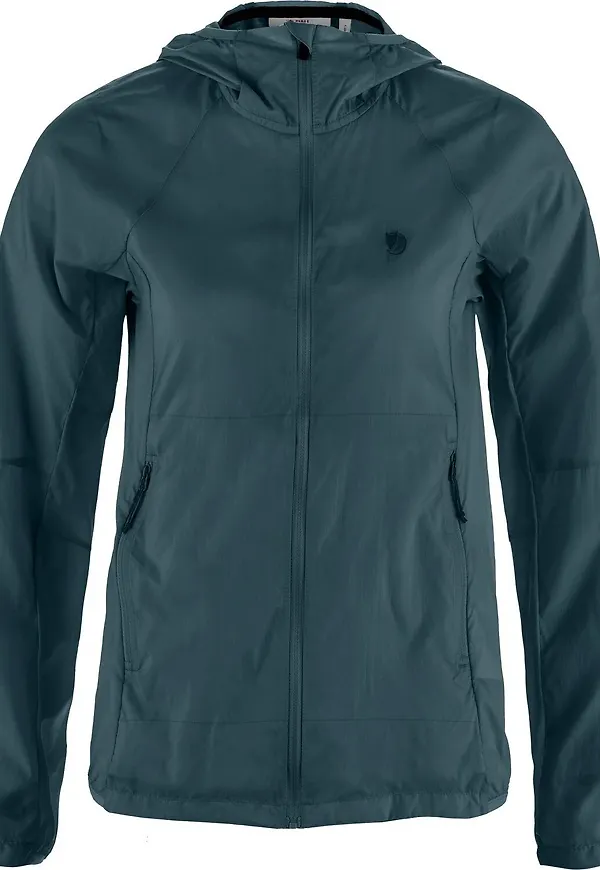 Fjällräven Women's Keb Lätt Wind Jacket Mountain Blue