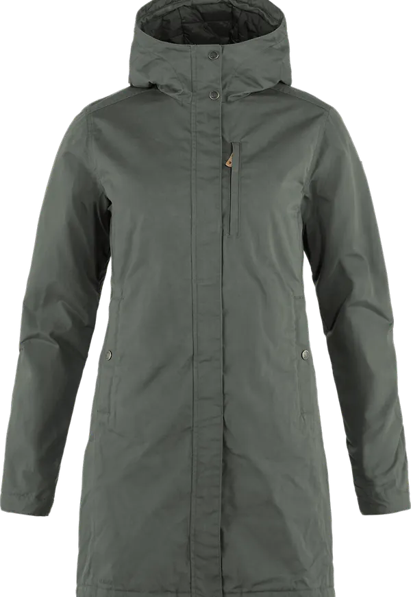 Fjällräven Women's Kiruna Padded Parka Basalt