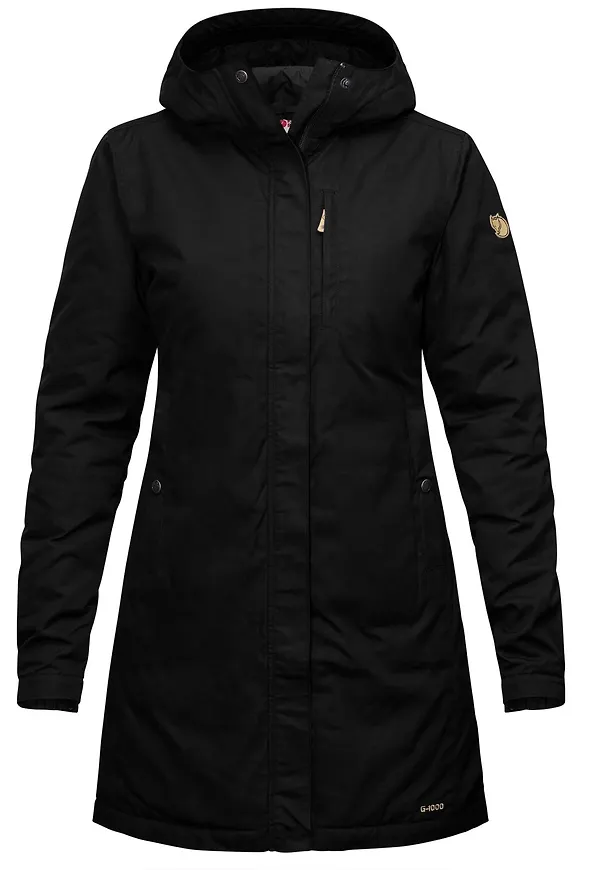 Fjällräven Women's Kiruna Padded Parka Black