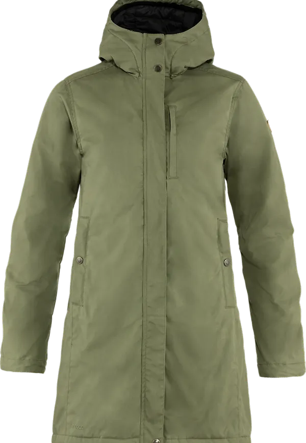 Fjällräven Women's Kiruna Padded Parka Green