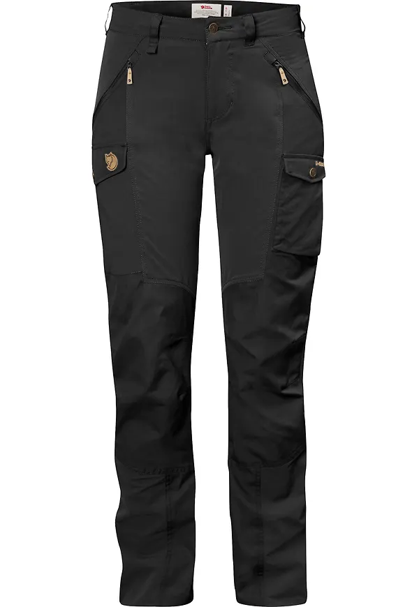 Fjällräven Women's Nikka Trousers Curved Black