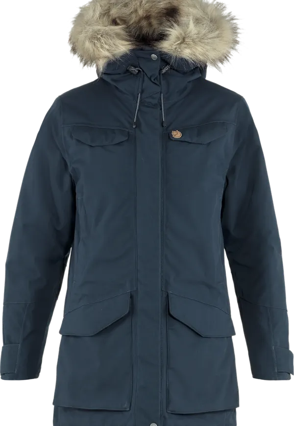 Fjällräven Women's Nuuk Parka Dark Navy