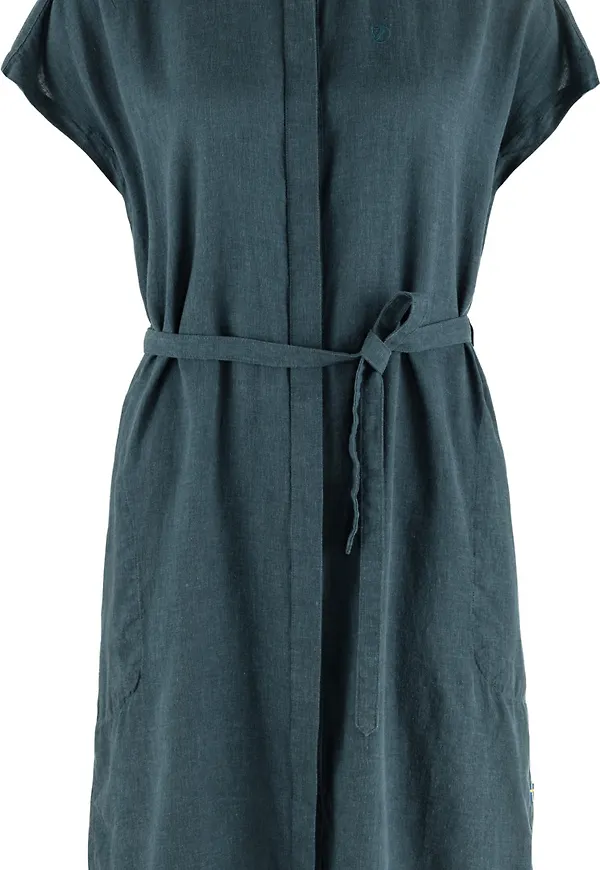 Fjällräven Women's Övik Hemp Dress Mountain Blue