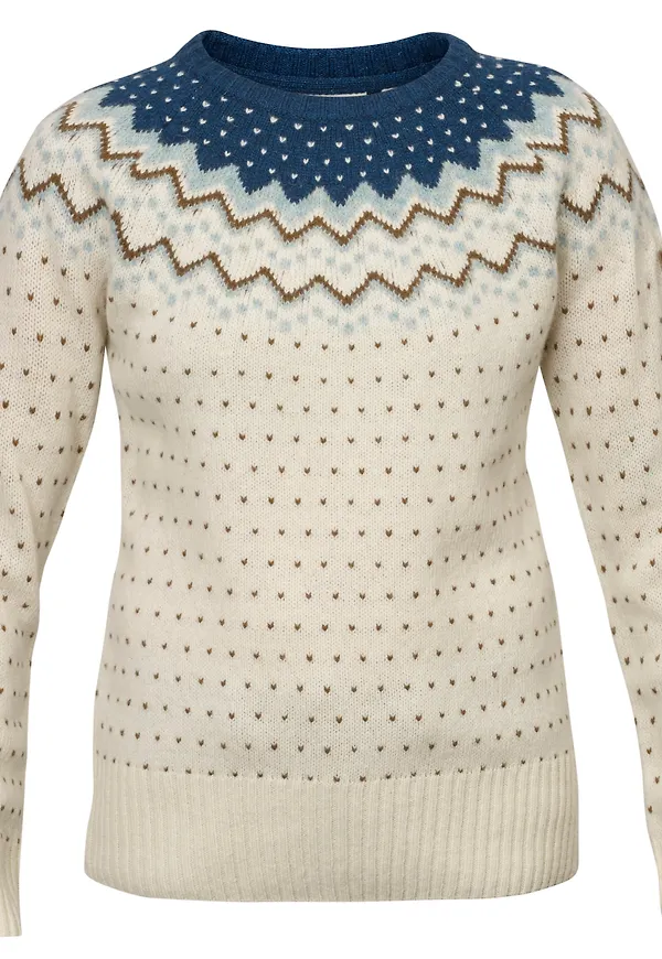 Fjällräven Women's Övik Knit Sweater Glacier Green