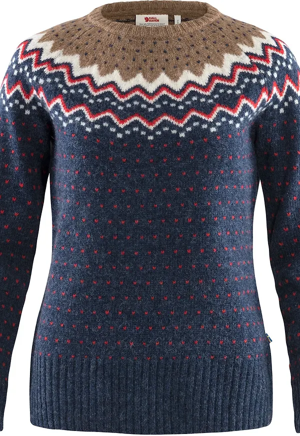 Fjällräven Women's Övik Knit Sweater Navy
