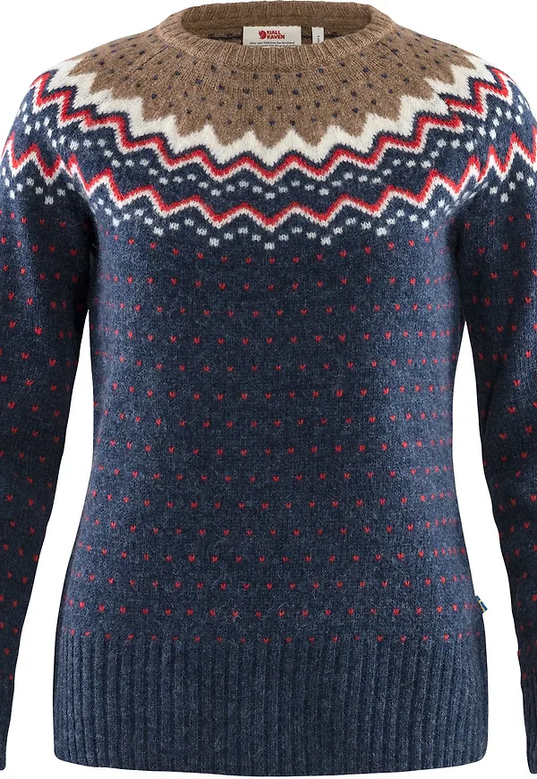 Fjällräven Women's Övik Knit Sweater Navy