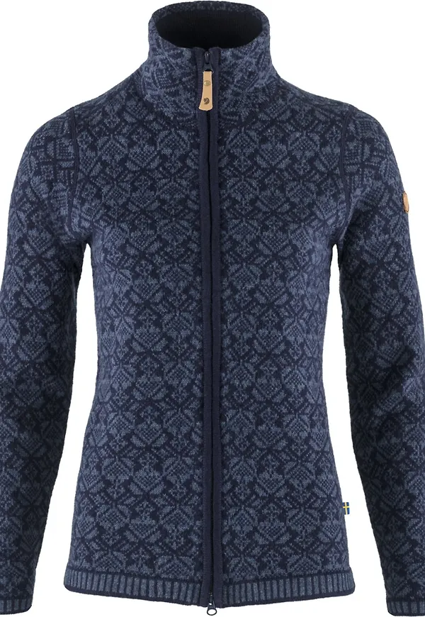 Fjällräven Women's Snow Cardigan Dark Navy