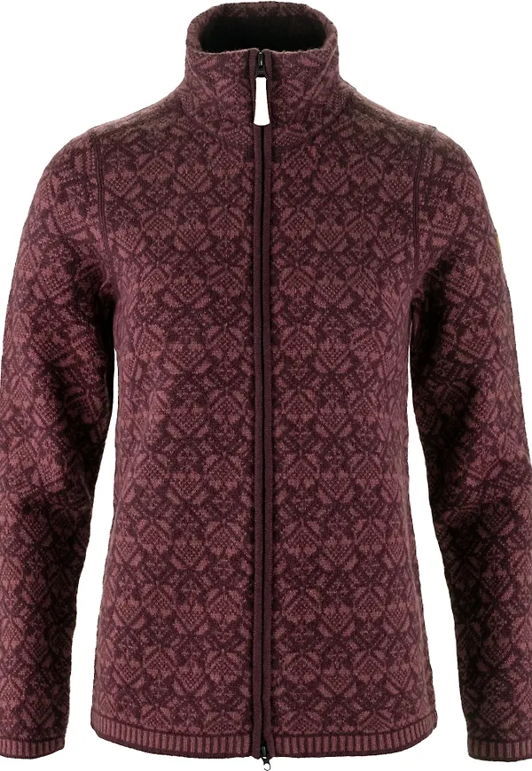 Fjällräven Women's Snow Cardigan Port