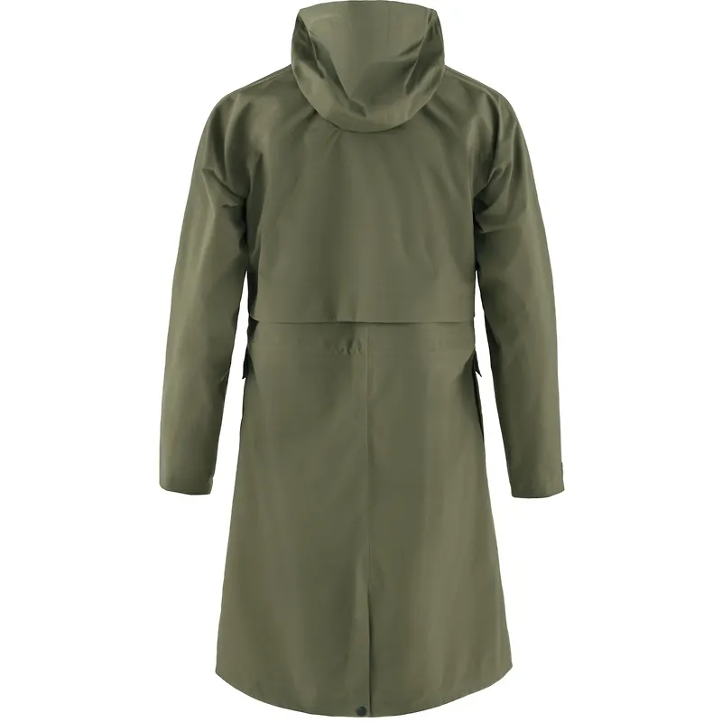 Fjällräven Women's Vardag Rain Parka Laurel Green